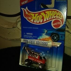 🚗 1996 Hot Wheels 1st Edition Radio Flyer Wagon